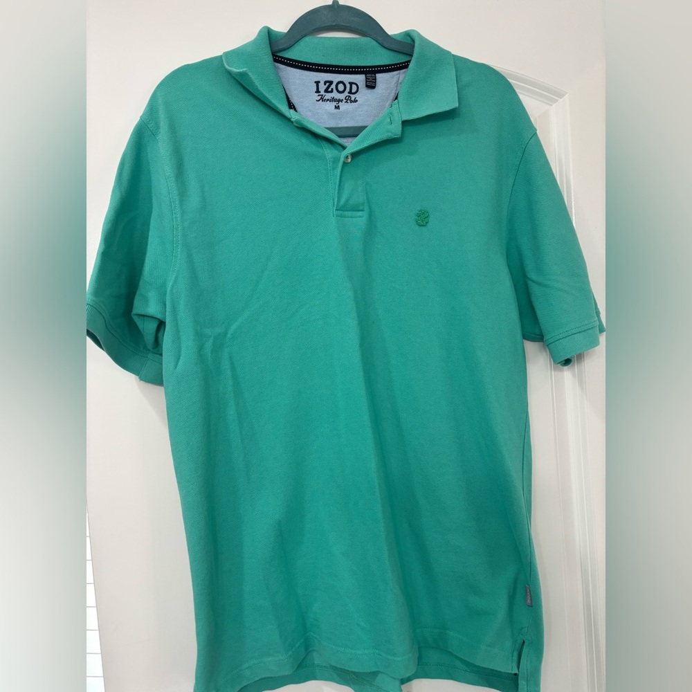 IZOD Men's Teal Polo Shirt